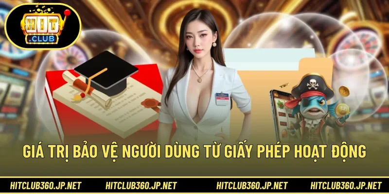 Giá trị bảo vệ người dùng từ giấy phép hoạt động 